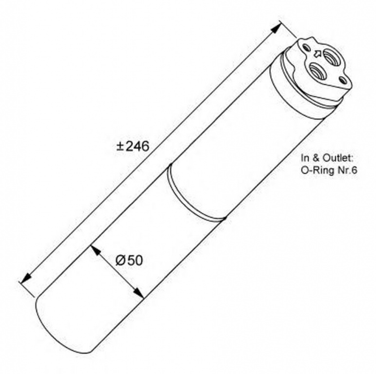 Filtru uscator clima RENAULT LOGAN I combi KS NRF 33133