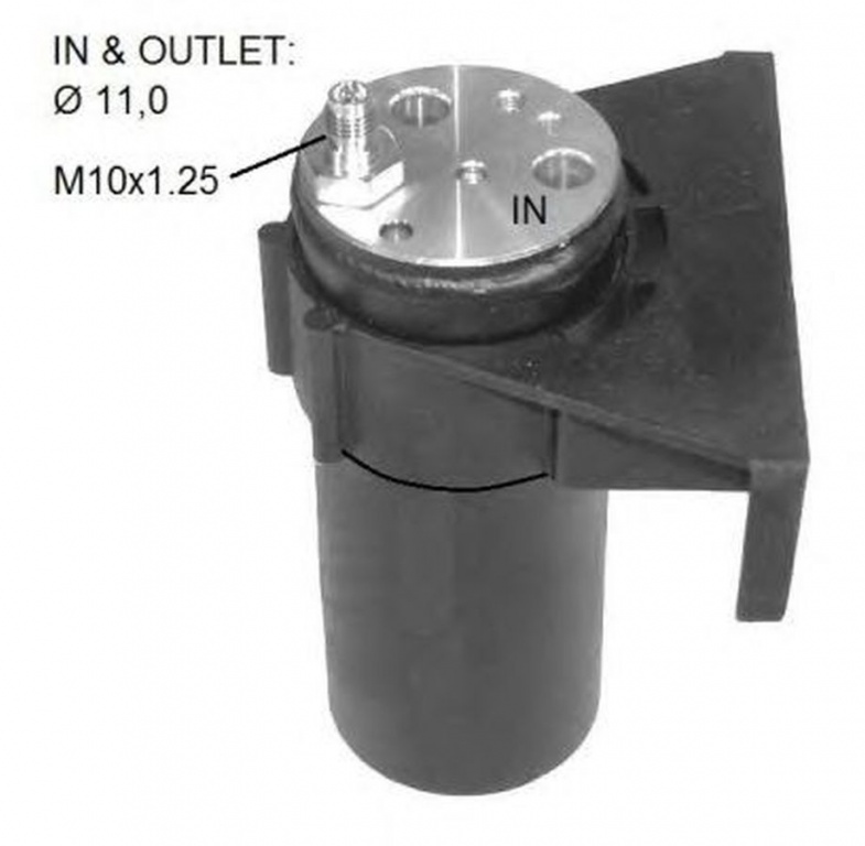 Filtru uscator clima RENAULT MASTER II bus JD NRF 
