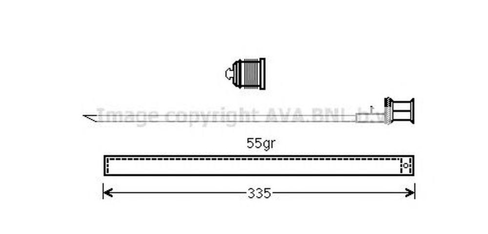 Filtru uscator clima VW AMAROK 2H S1B AVA MSD601