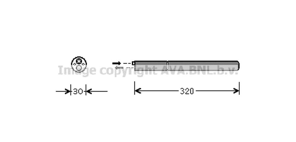 Filtru uscator clima VW BEETLE Cabriolet 5C7 AVA V