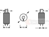 Filtru uscator clima VW GOLF III 1H1 VAN WEZEL 5800D165