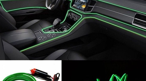 Fir Neon Auto Electroluminiscent El Wire 2M C