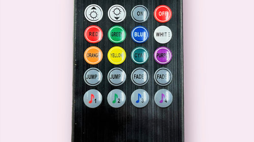 Fir neon cu LED RGB conectare mufa USB si telecomanda 7 metri Cod:FIR-RGB1-7TL