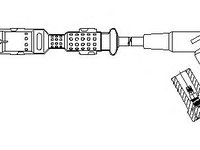 Fisa bujii BMW 3 Compact (E36), BMW 5 limuzina (E34), BMW 3 Touring (E36) - BREMI 136/34