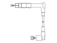 Fisa bujii MERCEDES-BENZ 190 limuzina (W201) - BREMI 156/45