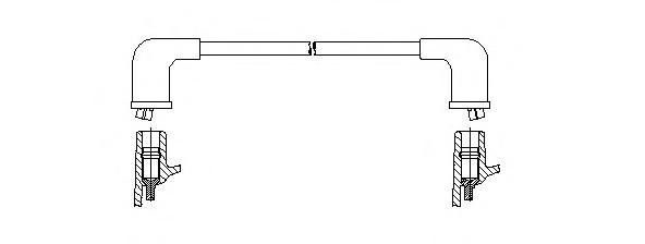 Fisa bujii SUZUKI SWIFT Mk II hatchback (EA, MA), SUZUKI SWIFT (AA) - BREMI 3A12/53
