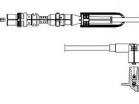 Fisa bujii VW GOLF Mk IV (1J1), VW GOLF Mk IV Estate (1J5), VW JETTA IV (1J2) - BREMI 1A10/100