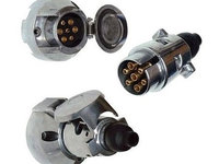 Fisa + Priza Remorca 7 Pini Din Metal 240720-2