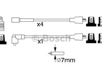 Fise bujii OPEL FRONTERA A 5 MWL4 BOSCH 0986356864