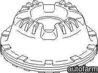 Flansa amortizor AUDI A6 (4G2, C7, 4GC) TOPRAN 110 447