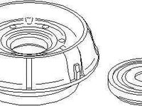 Flansa amortizor telescop RENAULT CLIO II BB0/1/2 CB0/1/2 TOPRAN 700 354