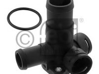 Flansa lichid racire AUDI 90 (8C, B4), AUDI 80 Avant (8C, B4), SEAT TOLEDO (1L) - FEBI BILSTEIN 12404