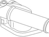 Flansa lichid racire AUDI A3 (8P1), VW RABBIT V (1K1), VW CADDY III caroserie (2KA, 2KH, 2CA, 2CH) - TOPRAN 110 360