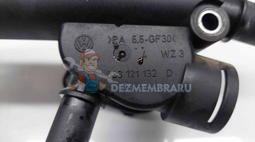 Flansa lichid racire Volkswagen Polo (9N) [Fabr 2001-2008] 038121132D 1.4 TDI BWB