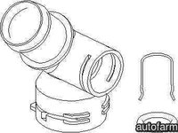 Flansa lichid racire VW PASSAT CC 357 TOPRAN 112 399