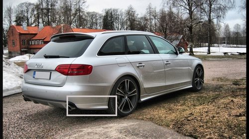 Flapsuri bara spate Audi A4 B8 8K S4 RS4 S li