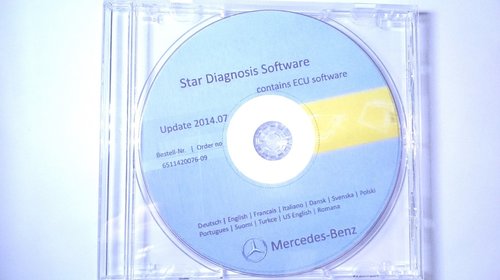 Flash DVD Programare Mercedes STAR 2014.12