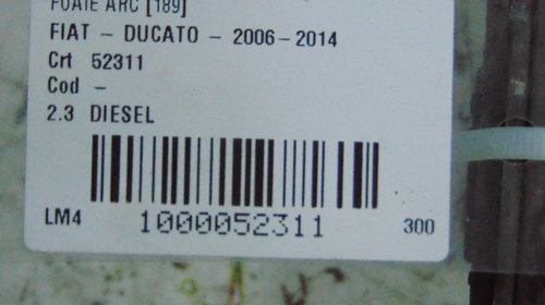 Foaie arc Fiat Ducato din 2008