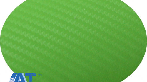Folie auto carbon 3d texturata verde - colant auto 1.27 / (30M)