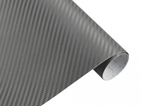 Folie Carbon 3D Gri Antracit Latime 1.27M TCT-1460