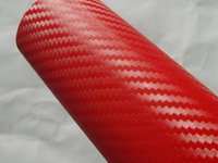 Folie carbon 3D rosie latime 1.27mx1m AL-TCT-1457