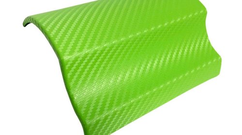Folie carbon 3d verde deschis -booble free