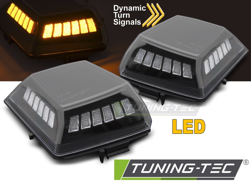 FRONT Led DIRECTION negru SEQ compatibil cu MERCED