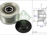 Fulie alternator 535 0173 10 INA pentru Toyota Fortuner Toyota Sw4 Toyota Hiace Toyota Hilux Toyota Tacoma Toyota Dyna Toyota Condor Toyota Kijang Toyota Qualis Toyota Zace Toyota Quantum