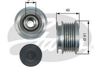 Fulie alternator AUDI A3 8P1 GATES OAP7013