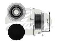 Fulie alternator FIAT DOBLO microbus 223 119 GATES OAP7039