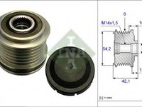 Fulie alternator FORD FOCUS II limuzina (DA_) (2005 - 2016) QWP WAP153