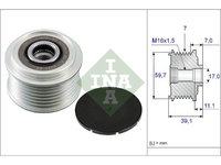 Fulie alternator Ina 535005310