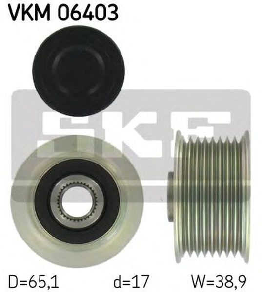 Fulie Alternator MAZDA MPV II LW SKF VKM06403