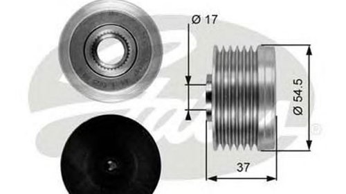 Fulie alternator PEUGEOT 307 Break 3E GATES O