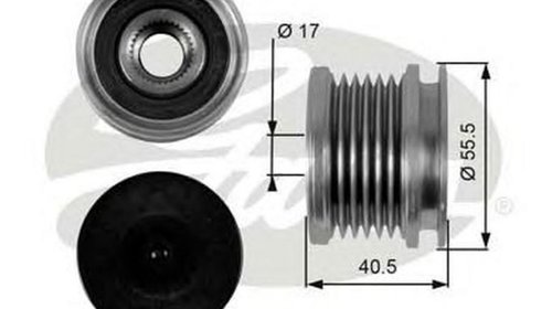 Fulie alternator SEAT CORDOBA 6K1 6K2 GATES O