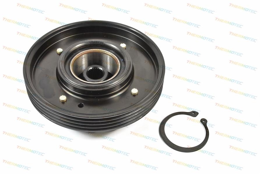 FULIE + AMBREIAJ COMPRESOR Ac/ PENTRU AUDI A4,A5,A6,A8,Q5 / compresor 6SEU12C -4 CANELURI-
