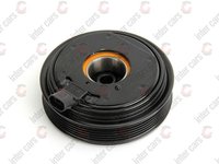 FULIE + AMBREIAJ COMPRESOR Ac/ DELPHI CVC ,6 X125 mm ,PT NISSAN QASHQAI,RENAULT MEGANE I , II,SCENIC .