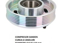 FULIE + AMBREIAJ COMPRESOR Ac/ PENTRU AUDI VW SKODA SEAT 2004-2016