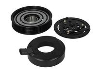 Fulie Ambreiaj compresor aer conditionat (DELPHI CVC 6PK 125mm) NISSAN ALMERA II, QASHQAI I; RENAULT GRAND SCE