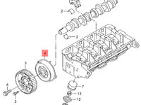 Fulie ax came 038109239 Audi A4 B6 Break 1.9 tdi 2002 AWX OEM 038109239