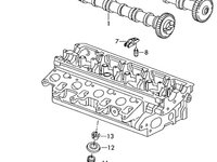 Fulie ax cu came Volkswagen Passat B7 (365) Variant 2011 2.0 TDI OEM 03L109239A