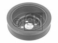 Fulie curea arbore cotit 26874 FEBI BILSTEIN pentru Vw Passat Seat Alhambra Seat Ibiza Seat Leon Vw Eurovan Vw Kombi Vw Transporter Vw Multivan Skoda Octavia Vw Jetta Vw Vento Skoda Praktik Skoda Roomster Skoda Superb Skoda Yeti Skoda Laura Audi A6 V