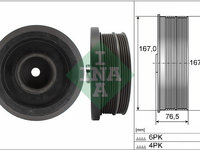 Fulie curea, arbore cotit INA 544 0082 10