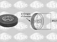 Fulie curea, arbore cotit PEUGEOT 806 (221), Citroen XANTIA (X1), Citroen ZX (N2) - SASIC 5150H60