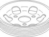 Fulie, pompa servo AUDI A4 limuzina (8D2, B5), VW PASSAT limuzina (3B2), AUDI A6 limuzina (4B2, C5) - TOPRAN 111 161