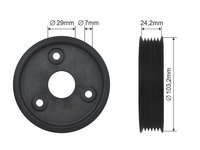 Fulie pompa servodirectie Renault Espace 3, Laguna 2, Master 2 2.2d 07.2000-, NTY RKP-RE-021