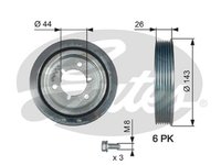 Fulie vibrochen PEUGEOT 206 limuzina GATES TVD1055A