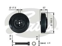 Fulie vibrochen VOLVO V70 II SW GATES TVD1033A