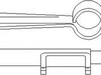 Furca decuplare, ambreiaj PEUGEOT 106 (1A, 1C), Citroen ZX (N2), PEUGEOT 205 Mk II (20A/C) - TOPRAN 722 142