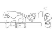 Furca decuplare, ambreiaj PEUGEOT 205 Mk II (20A/C) (1987 - 1998) TOPRAN 722 140